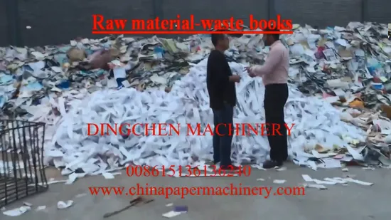 Waste Paper Board Pulp Toilet Tissue Paper Making Machinery