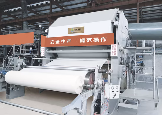 Waste Paper Board Pulp Toilet Tissue Paper Making Machinery