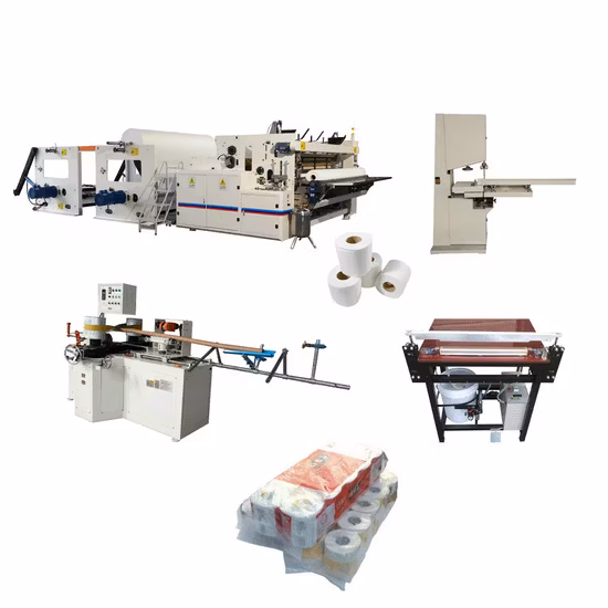 Bon prix petite machine de fabrication de papier hygiénique