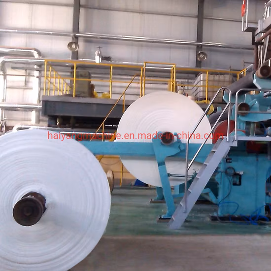 2800mm 15t de pâte à papier et de déchets de papier réutilisant le rouleau de papier hygiénique en rouleau géant faisant la machine