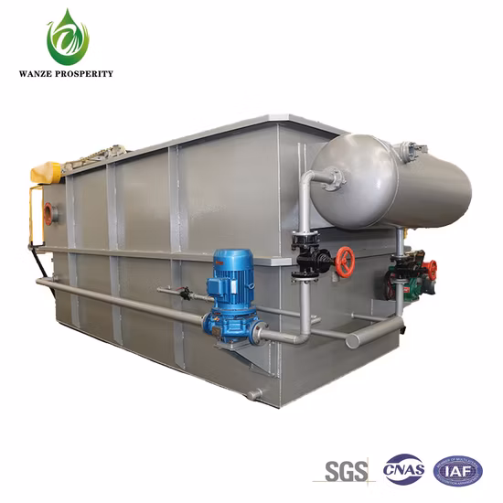 Machine de flottation de conteneurs Daf Équipement de traitement des eaux usées de fabrication de pâte et de papier