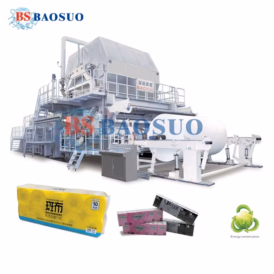 Crescent ancien prix de la machine de fabrication de papier de soie/toilette